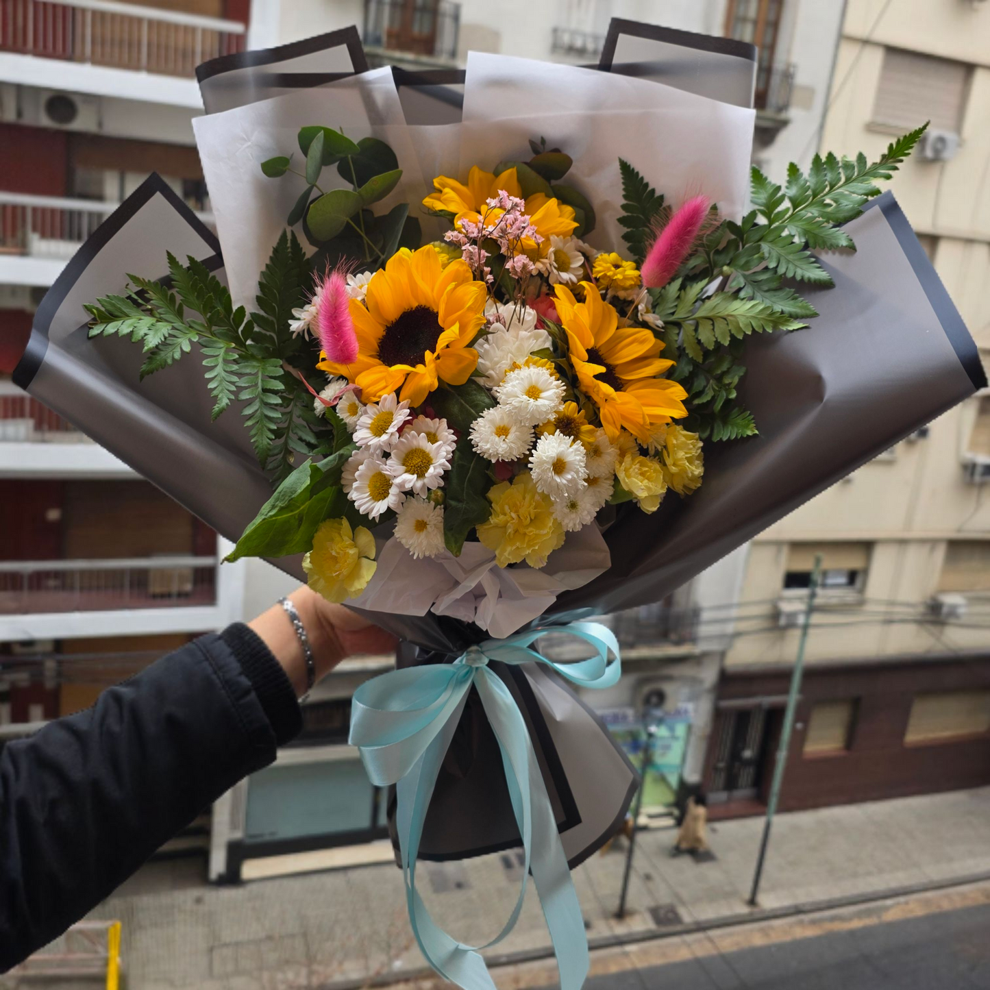 Girasoles y Margaritas