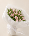 Ramo XL de 30 tulipanes YomiKoe con envoltorio boutique