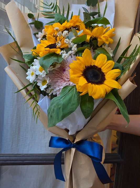 Girasoles y Margaritas