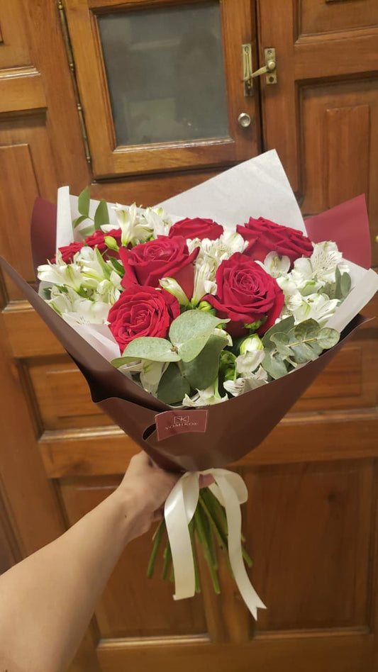 Bouquet Carmesí Clasico